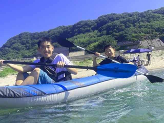 佐渡の海でアウトドア シーカヌー半日体験を楽しもう♪