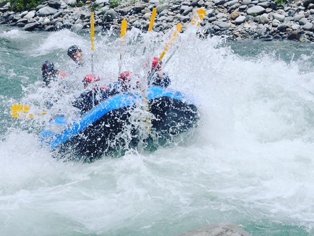 水上ラフティング 水上ラフティング