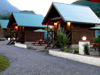 夜明けのバンガローは気分爽快