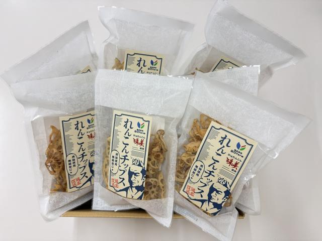 Bigれんこん珠美使用 れんこんチップス30g＊10パック入