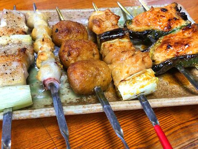 焼き鳥串焼
スタミナ道場 みなとでは色々な種類の串焼も販売