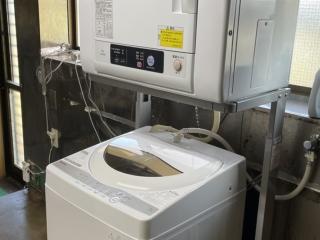 洗濯機・乾燥機は、合わせて500円でご利用いただけます。
（洗剤・柔軟剤付き）