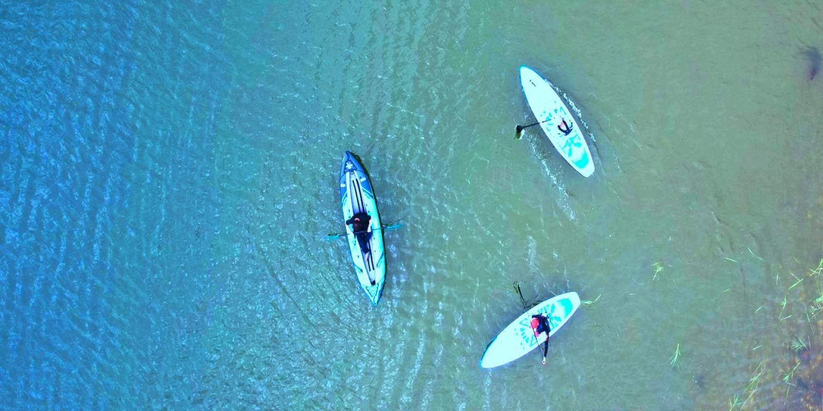 Shima Blue 四万湖のアウトドアアクティビティー｜四万湖でSUPとカヌーをしませんか？