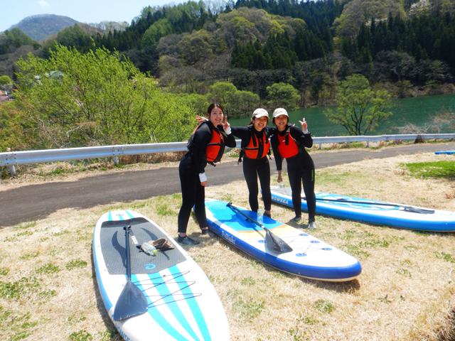 スタンドアップパドル(SUP)みなかみコース【1日体験ツアー】