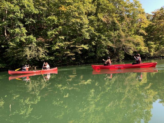 カヌー水上コース 初心者歓迎 カヌー