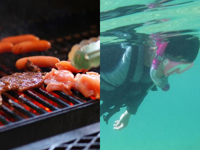 佐渡手ぶらBBQ＆シュノーケリング＆ハイドロスピード