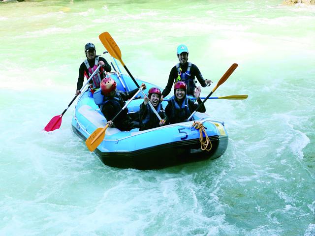 群馬水上のラフティングで爽快なアウトドア体験しよう