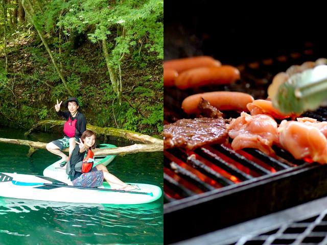 SUP（スタンドアップパドル半日体験｜ツアー後BBQ