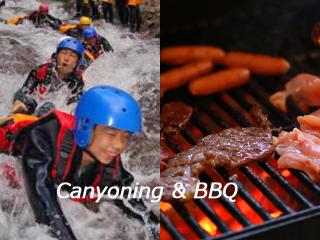 味覚の秋紅葉キャニオニング＆BBQ付欲張りパック
