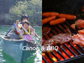GW割引 カヌーとBBQがセットになった大人気プラン