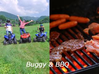 GW割引バギー＆BBQがセットになった大人気プラン