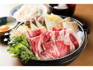 ロッヂ 山の家の平日限定すき焼き鍋肉食べ放題1泊2食