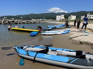 佐渡の海でアウトドア シーカヌー1日体験を楽しもう♪