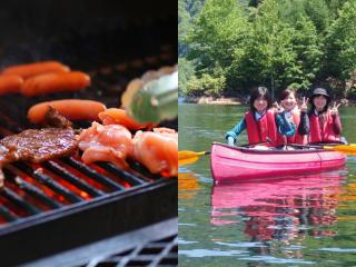 佐渡手ぶらBBQ＆カヌー半日湖コース