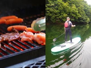 佐渡手ぶらBBQ＆SUP半日湖コース