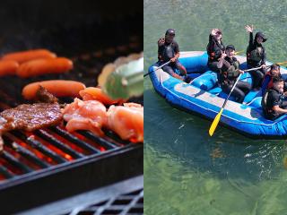 佐渡手ぶらBBQ＆シーラフティング半日体験ファミリーコース