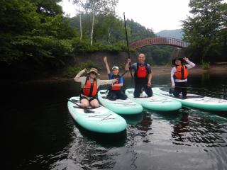GW割引SUP半日コースを群馬みなかみで遊ぼう