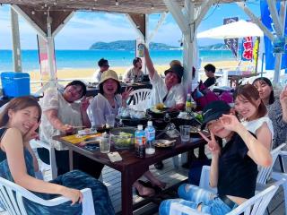 お好きな食材を持ち込んで、オリジナルBBQを4時間満喫！