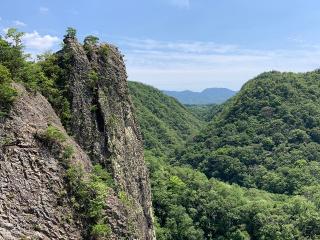 裏六甲山道場百丈岩
