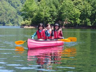 カヌー佐渡ヶ島の湖でカヌー体験を楽しみませんか イメージ