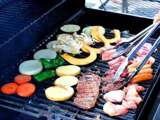 満腹感あるBBQでのんびり過ごせます(^^♪