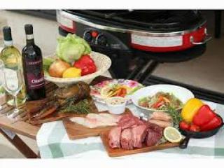 グランピングでお楽しみください。豪華ステーキBBQはフルコース(^^♪