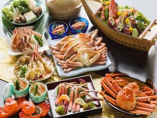 ≪人気No.1！≫“豪華☆舟盛り付き”カニ3杯フルコース♪最上階スイートルーム【律-ritsu】 イメージ4