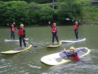 SUPイベントプラン 四万湖SUP 半日コース＆BBQ（ツアー後BBQ） イメージ5
