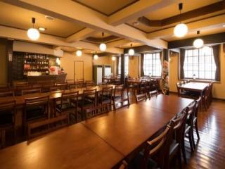 山の家の食堂風景